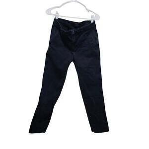 Lauren Ralph Lauren Navy Skinny Ankle Pants Size 6 Stretch